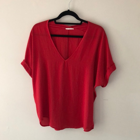 Red blouse - Picture 1 of 3